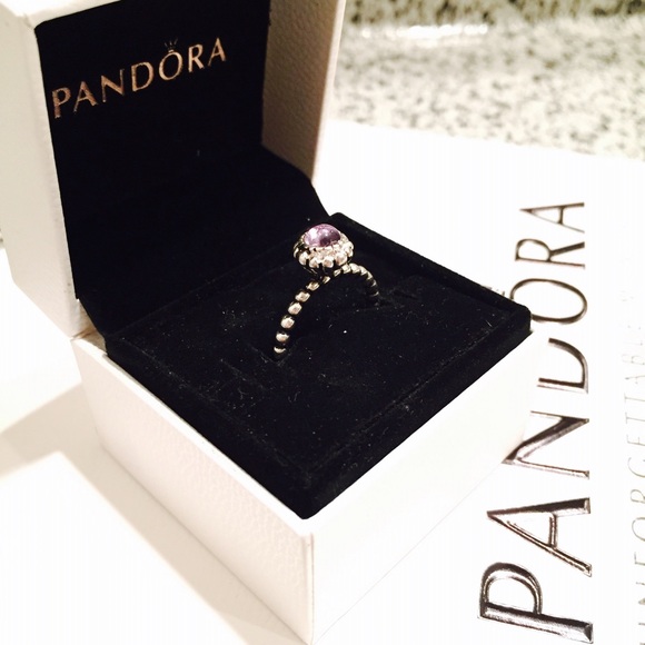October- pink ring.