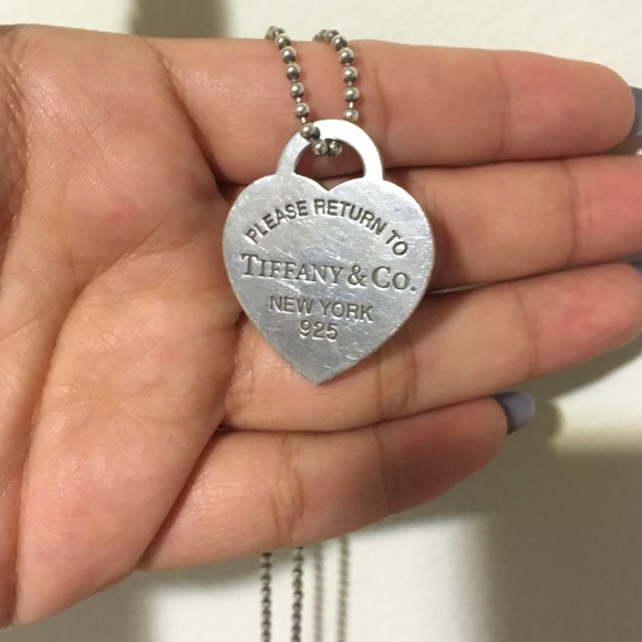 Tiffany & Co. Jewelry - Long Chain Tiffany Return to Tiffany Necklace