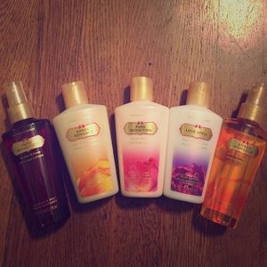 (Brand New) Victoria Secret Lotion & Perfume