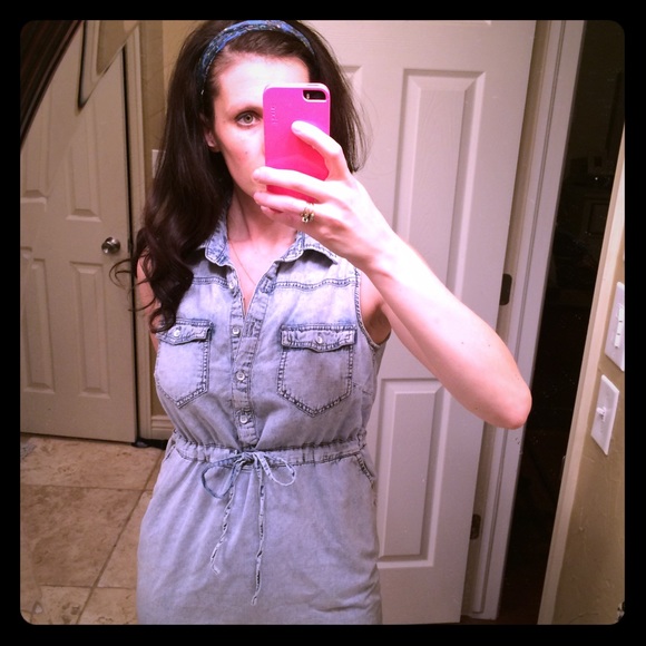 Stretchy Denim Dress!