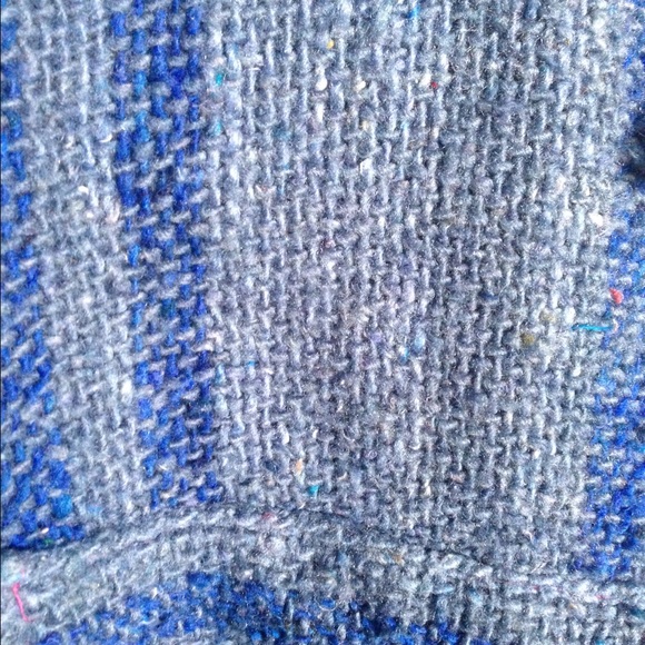 Blue poncho - Picture 2 of 2