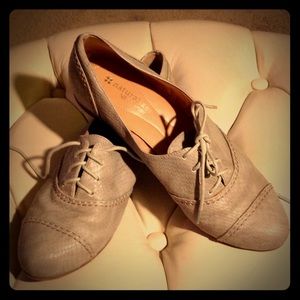 Dance flats taupe