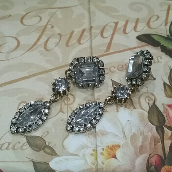 Vintage Diamond Earrings