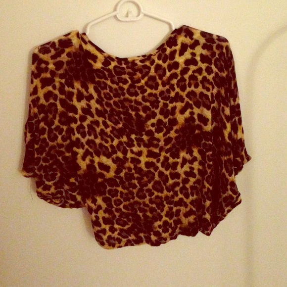 Leopard print top Urban Outfitters - Picture 1 of 3