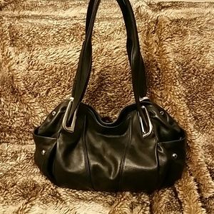Black leather B.Makowsky
