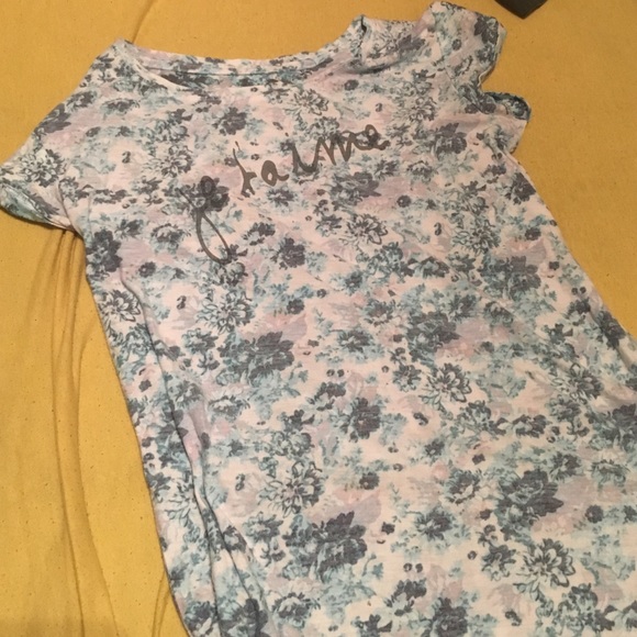Floral tee