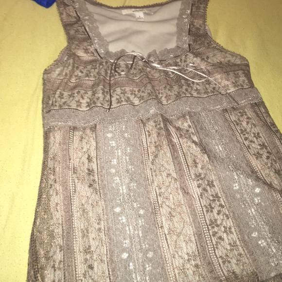 Lace tank