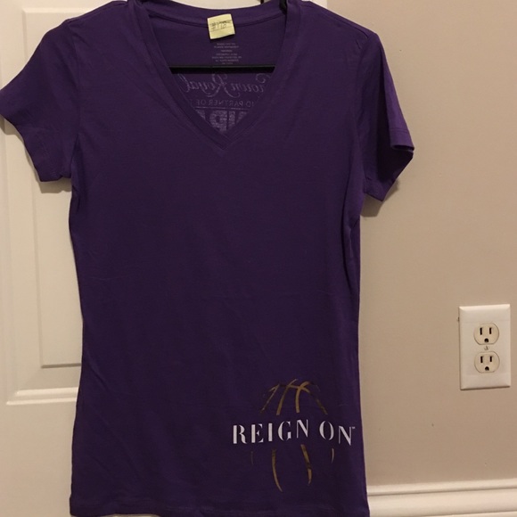 Crown royal ladies purple NBA tee