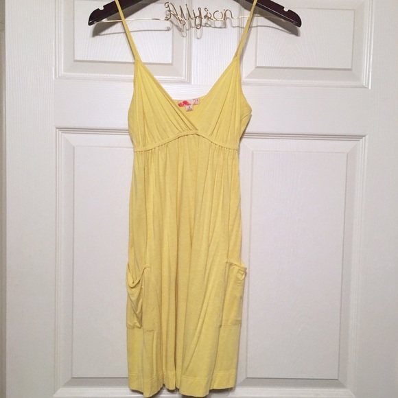 🚫SOLD🚫 Yellow sundress/swim coverup