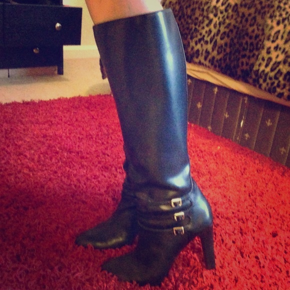 Tall Black Boots