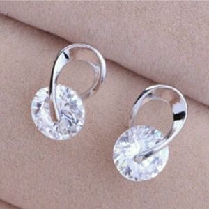 New 925 silver plated cubic zircon