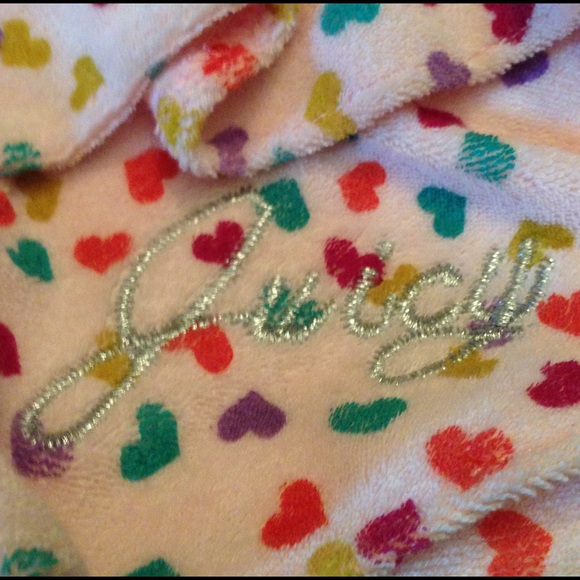 Juicy Couture Terry Rainbow Heart Shoulder Bag Gem