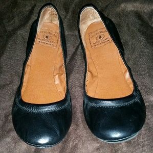 Lucky Brand Emmie Black Ballet Flats 8.5