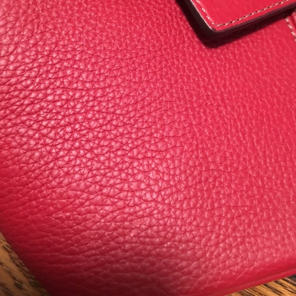 Tignanello red leather French tote - Picture 4 of 4