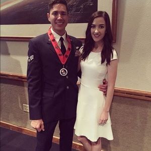 Banana Republic White Dress