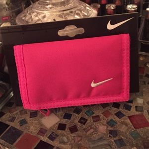 Pink nike wallet!