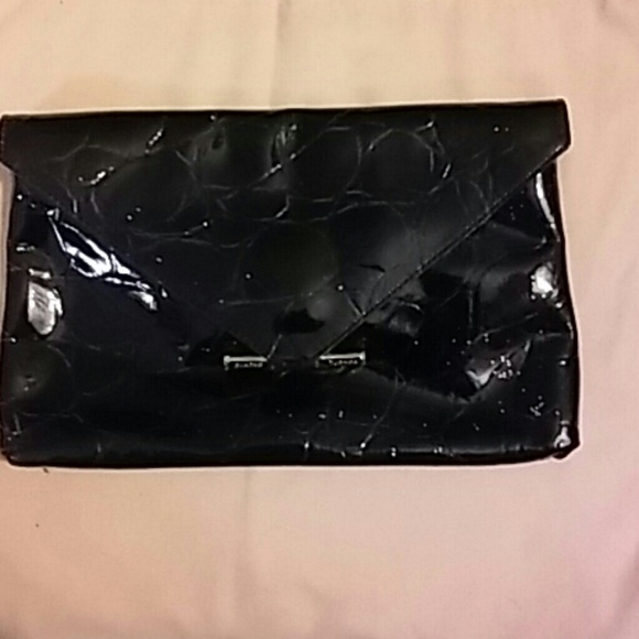 Elaine Turner black evening clutch