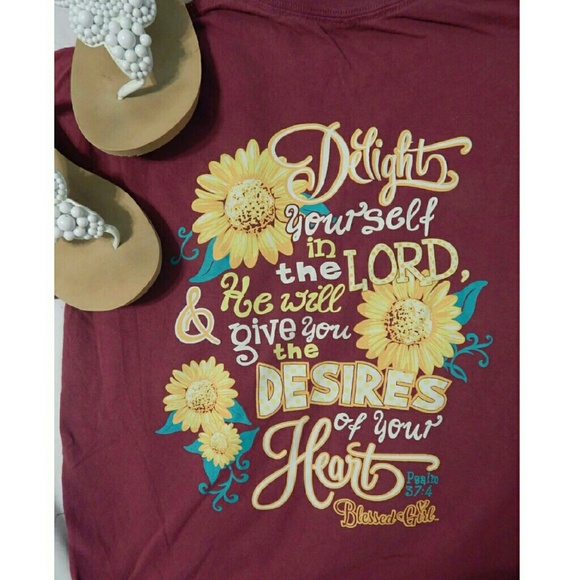 Blessed Girl Psalm 37:4 T-shirt