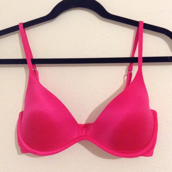 Pink Victoria's Secret Push Up Bra