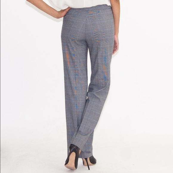 Michael Kors Plaid Straight Leg Pants - Picture 3 of 3