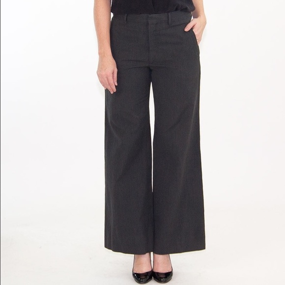 Miu Miu Gray Wool Trousers - Picture 1 of 3