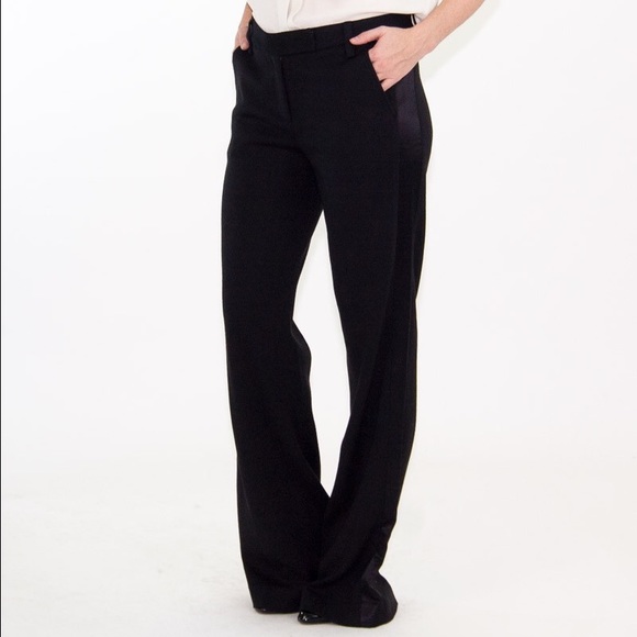 Tory Burch Wool Tuxedo Pant - Picture 2 of 3