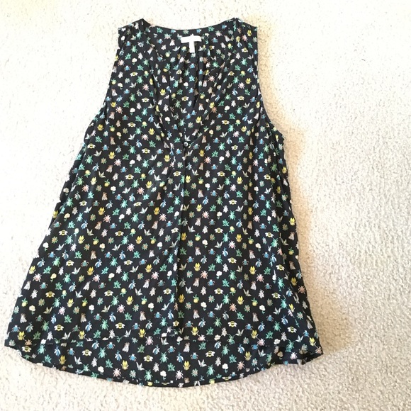 Joie Tops - Joie 100% Silk Top Size Large L Cute Insects!
