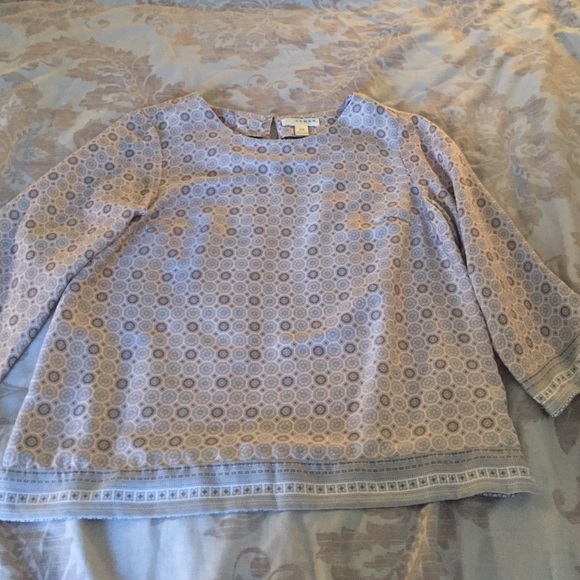 🛍 SALE 🛍 Pink and grey blouse