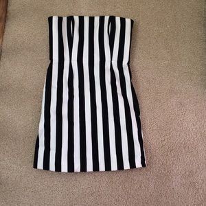 Striped tube dress-Alice and Olivia