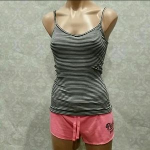 PINK Shorts & SO Cami