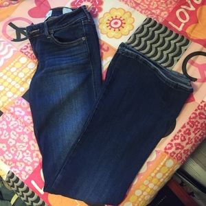 Hollister size 4 flare-style jeans