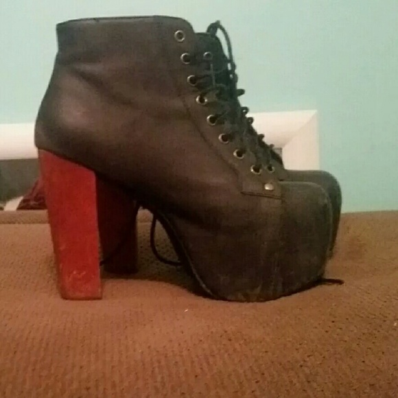Size 7 jeffrey Campbell "Lolita" - Picture 1 of 2