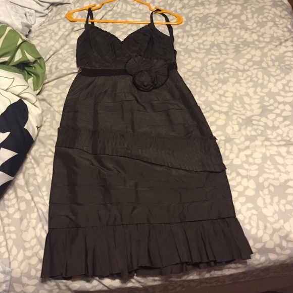 BCBG brown dress