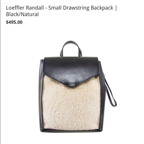 Loeffler Randall mini backpack new with tags