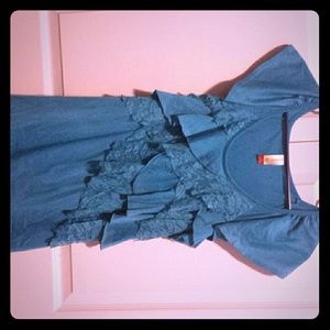 Blue lacey t shirt