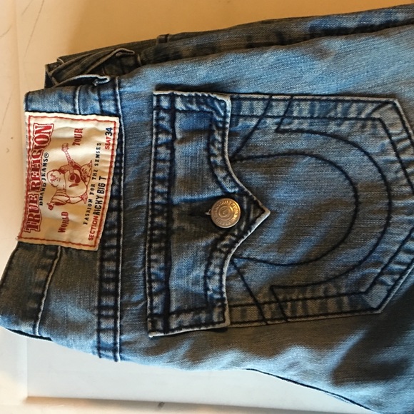 Men's authentic true religion jeans