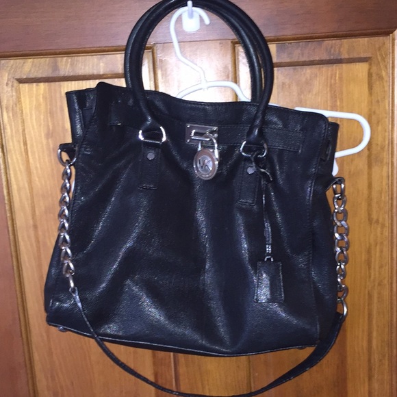 Michael Kors black Hamilton bag