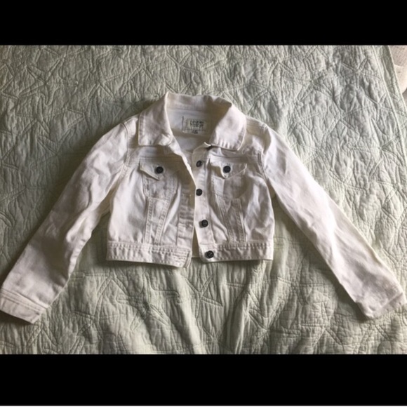Forever 21 White Denim Jacket - Picture 2 of 2