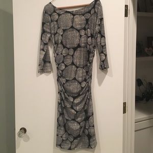 Black and white dress