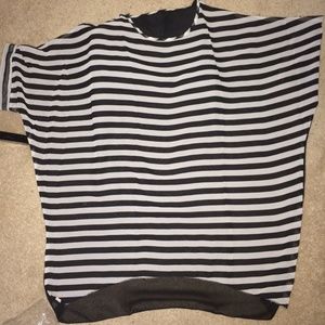 Black and White Swim Cover up