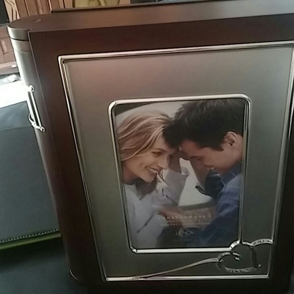 Lenox wood Wedding Album