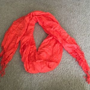 Orange scarf