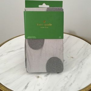 Kate Spade Shimmer Polka Dot Tights
