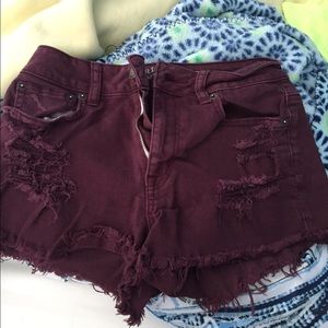 AE high waisted shorts