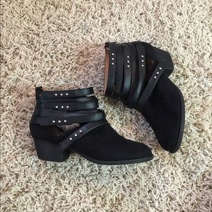 Black booties