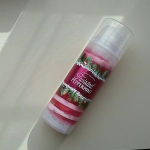 Twisted peppermint shea swirl body lotion