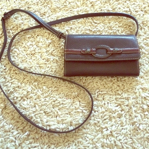 Brown Brighton wallet/crossbody