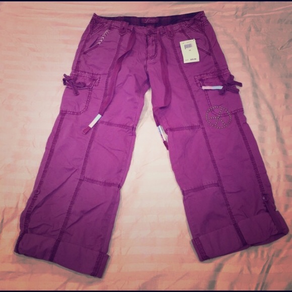 Lucky Wide Leg Cargos