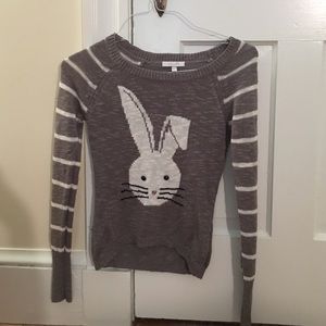 Delia's Curious Bunny Sweater