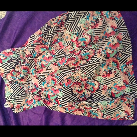 Printed dress